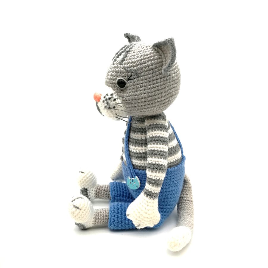 Soft toy "Smart cat" 