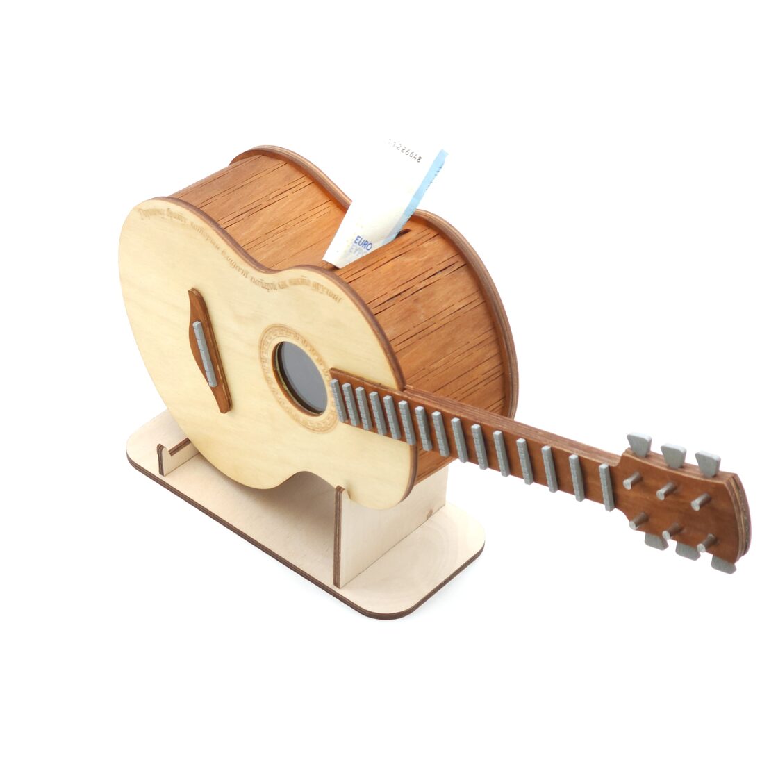 Wooden Money box (Guitar) 