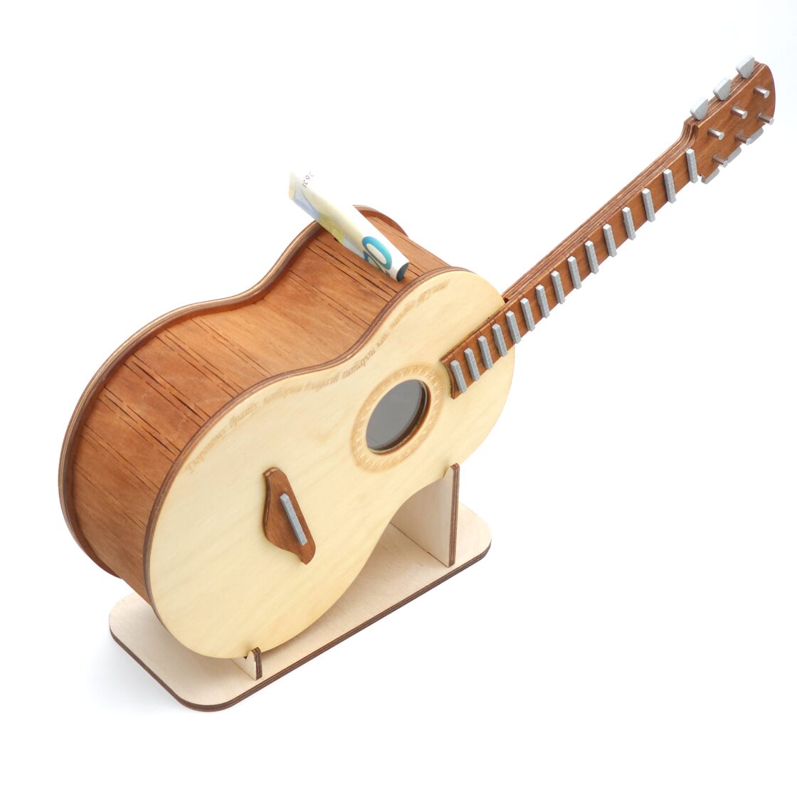 Wooden Money box (Guitar) 