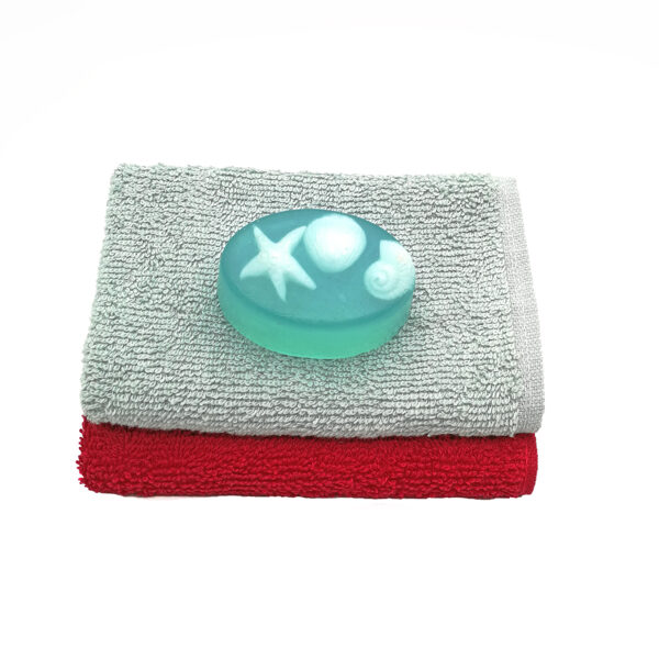 Мыло "Ракушки" и полотенце для рук